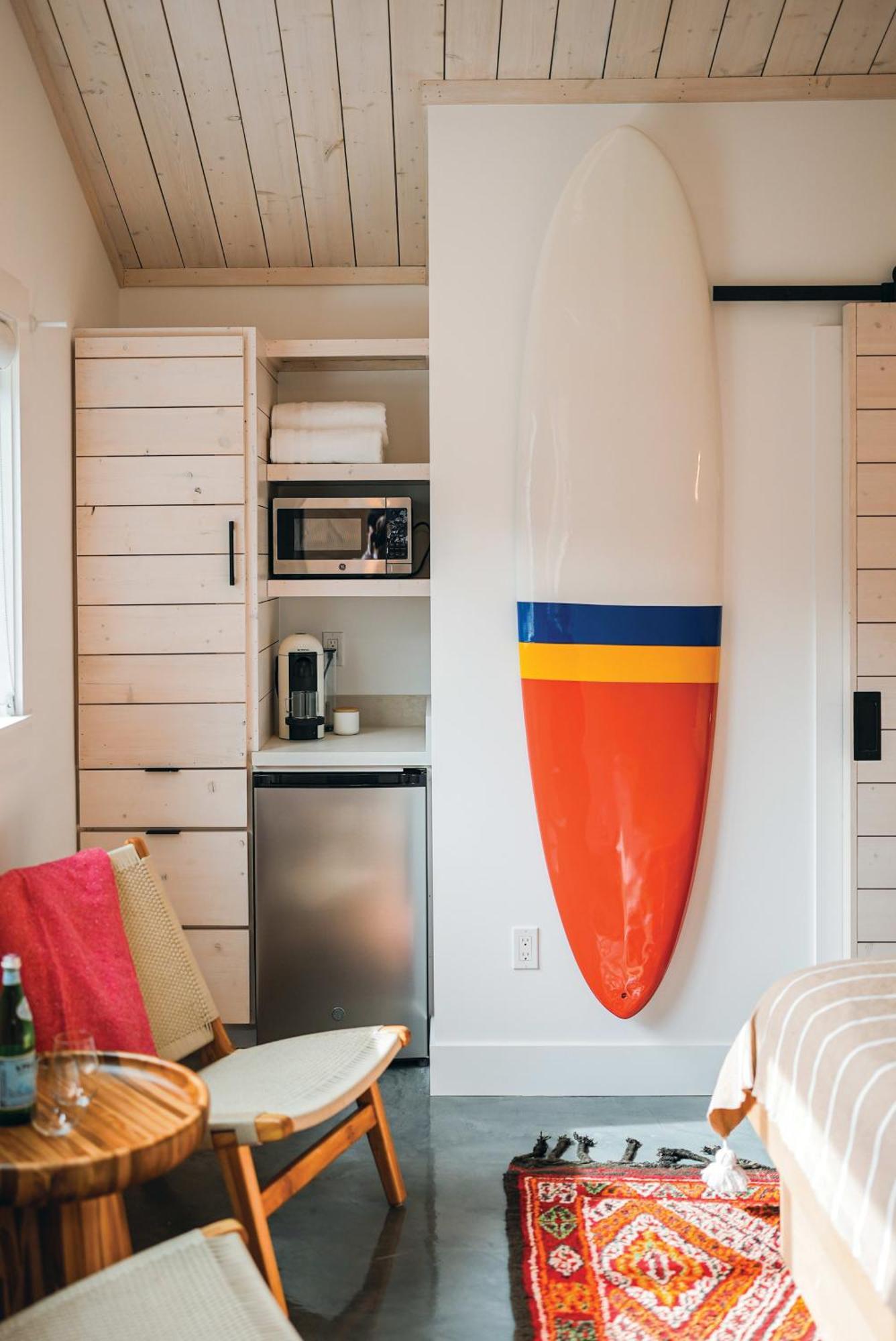Funboard Room Includes King Bed And Mini Kitchenette 斯廷森海滩 外观 照片